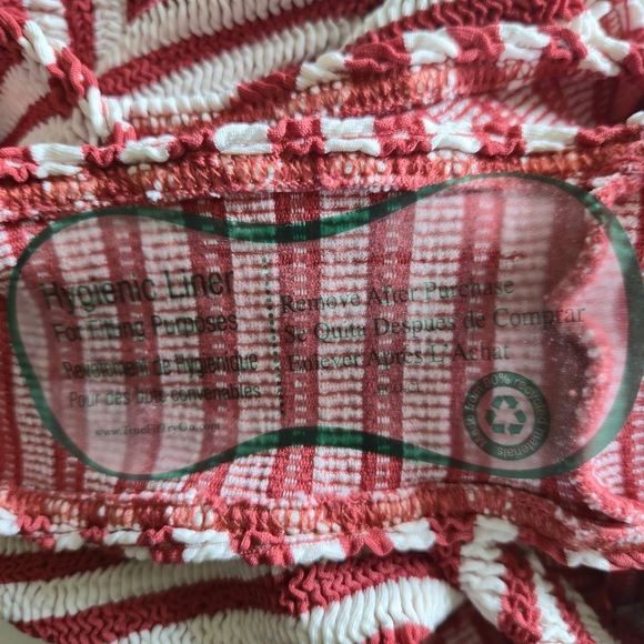 New Bond-Eye Maxam Rooibos Stripe One Piece Swimsuit One Size NWT - Picture 11 of 11